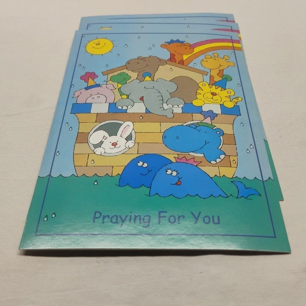 NOS Christian Inspirations Jump For Joy Childrens Get‎ Well 12 Cards Envelopes